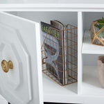 Safavieh Riya 2 Door 1 Shelf Media Stand , MED5006 - White