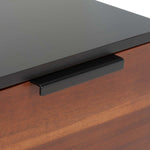 Safavieh Vance 1 Door 2 Drawer 2 Shelf Media Stand , MED5008 - Brown/Black