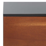 Safavieh Vance 1 Door 2 Drawer 2 Shelf Media Stand , MED5008 - Brown/Black