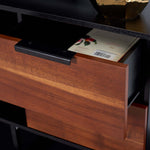 Safavieh Vance 1 Door 2 Drawer 2 Shelf Media Stand , MED5008 - Brown/Black