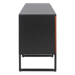 Safavieh Vance 1 Door 2 Drawer 2 Shelf Media Stand , MED5008 - Brown/Black