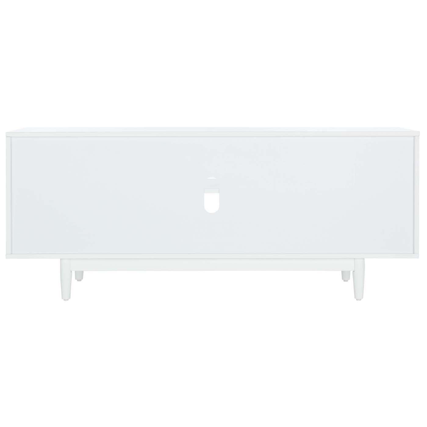 Safavieh Tay 2 Shelf Pattern Media Stand , MED5012 - White Washed
