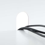 Safavieh Kit 2 Shelf Pattern Media Stand , MED5013 - White / Gold