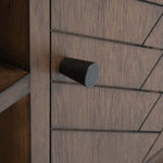 Safavieh Magnolia 2 Door 2 Shelf Media Stand , MED5702 - Brown