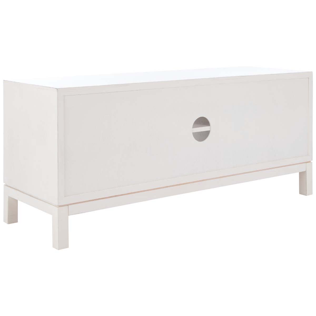 Safavieh Ajana 2 Door 1 Shelf Media Stand , MED5703 - Distressed White