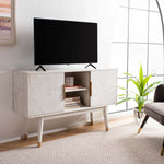 Safavieh Ligia 2 Door Media Stand , MED6400 - White Washed