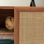 Walnut / Natural Rattan - Walnut / Natural Rattan