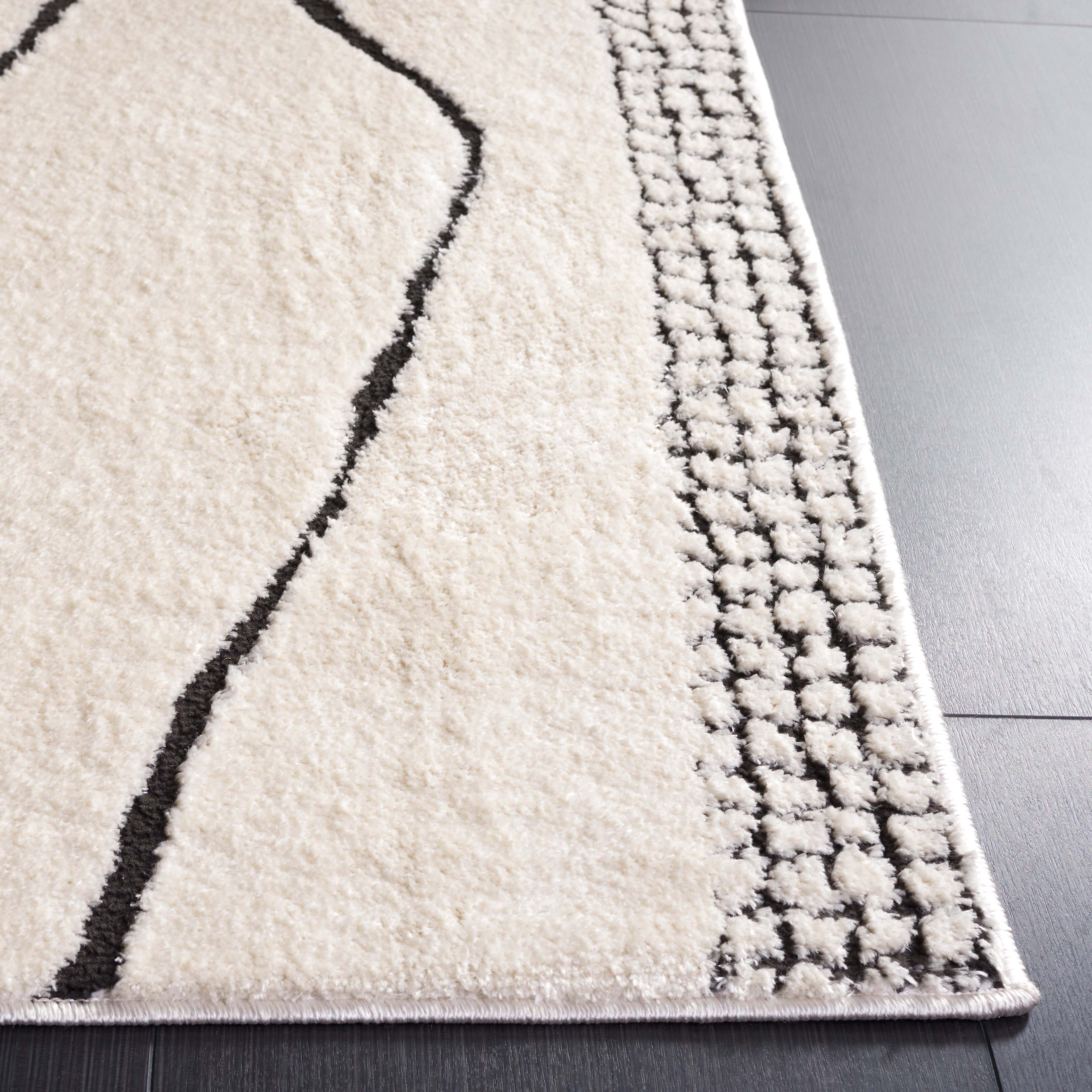 Safavieh Melody 104 Rug, MEL104 - Ivory / Black