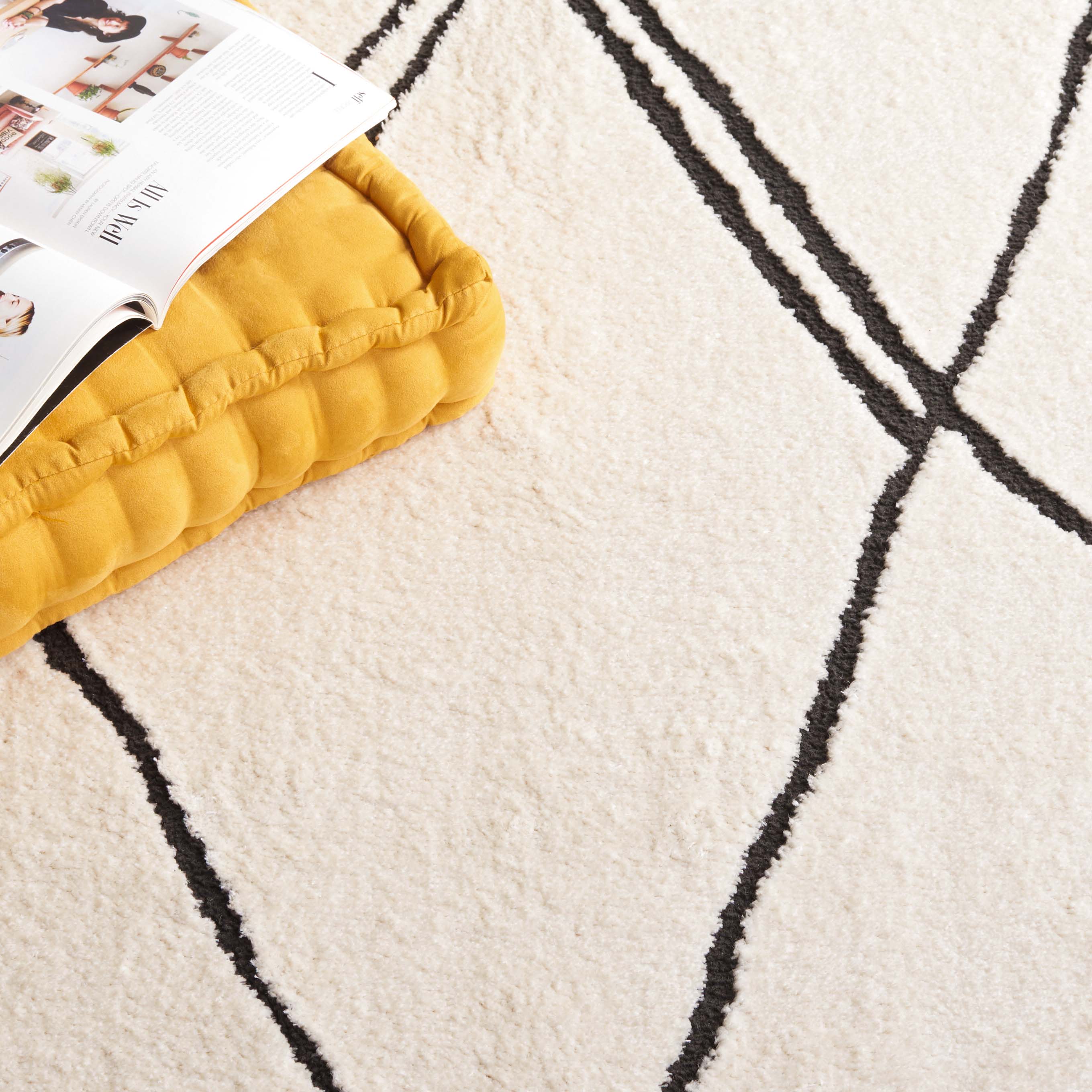 Safavieh Melody 104 Rug, MEL104 - Ivory / Black