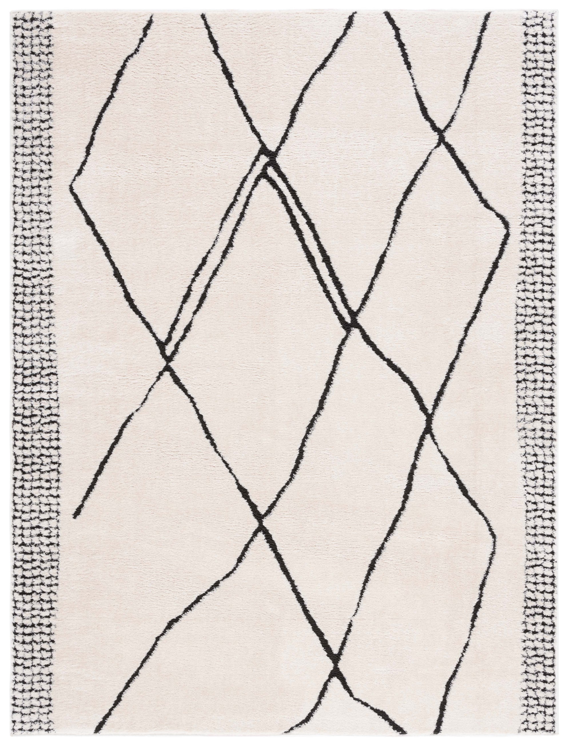Safavieh Melody 104 Rug, MEL104 - Ivory / Black