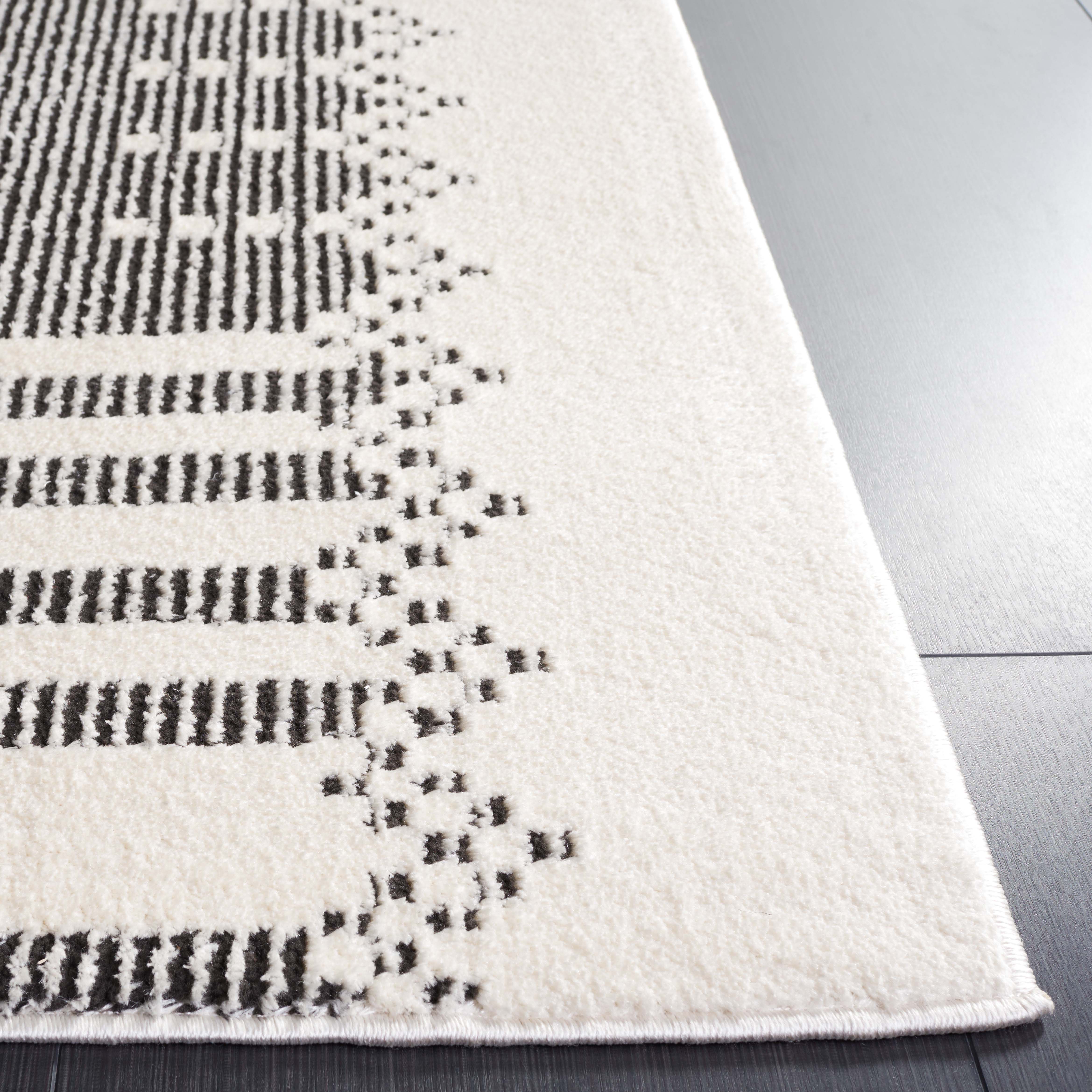 Safavieh Melody 106 Rug, MEL106 - Ivory / Black