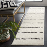 Safavieh Melody 114 Rug, MEL114 - Ivory / Black