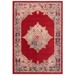 Safavieh Merlot 300 312 Rug, MER312 - Red / Aqua