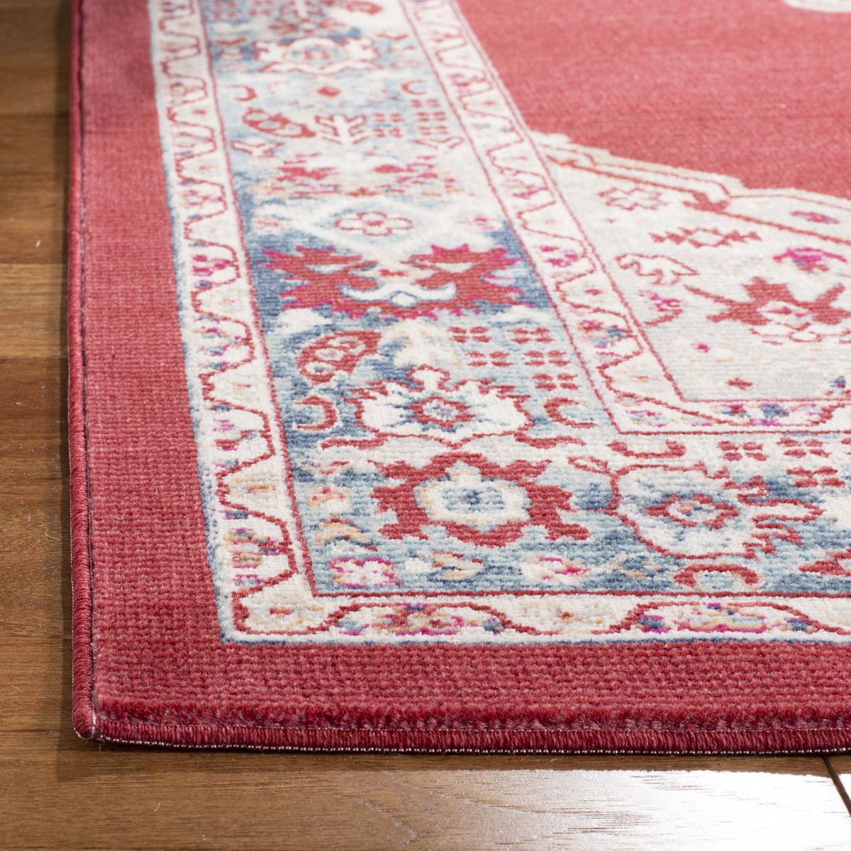 Safavieh Merlot 300 312 Rug, MER312 - Red / Aqua