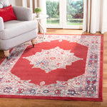 Safavieh Merlot 300 312 Rug, MER312 - Red / Aqua