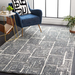 Safavieh Metro 177 Rug, MET177 - Black / Ivory