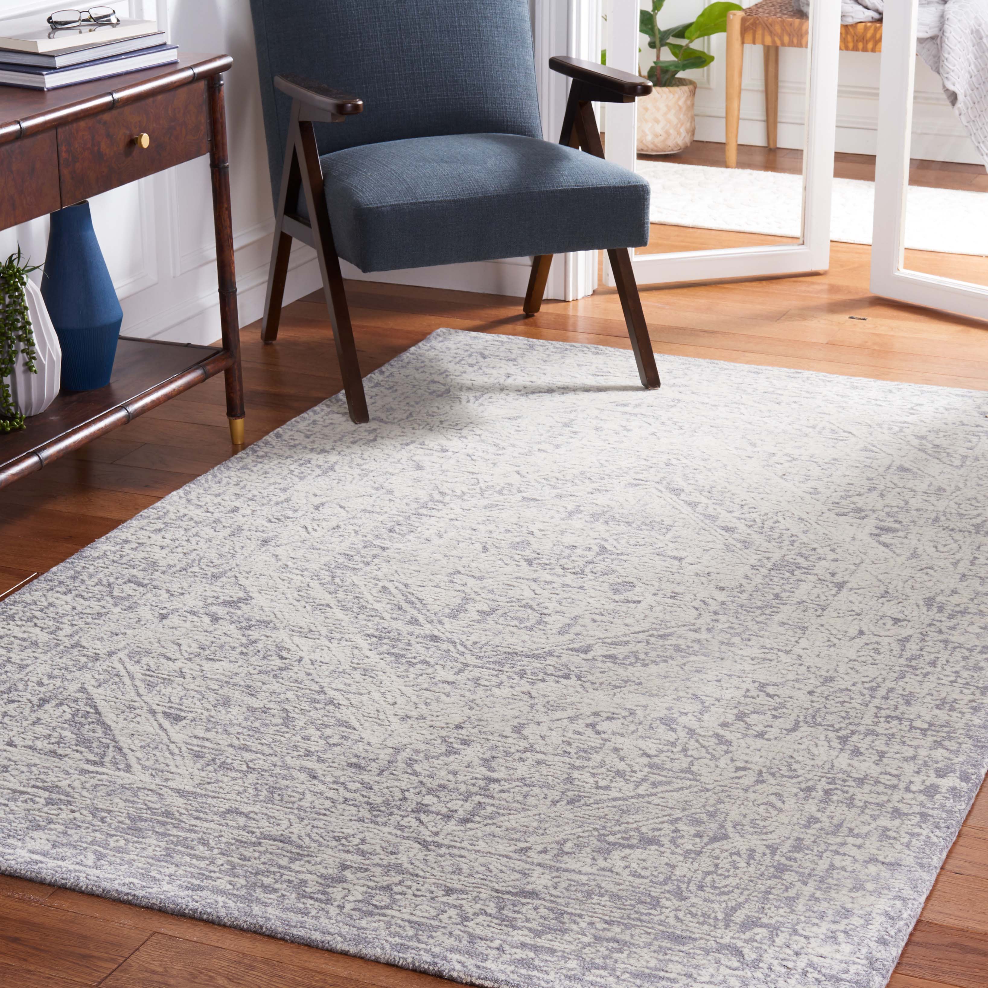 Safavieh Metro 184 Rug, MET184 - Grey / Ivory
