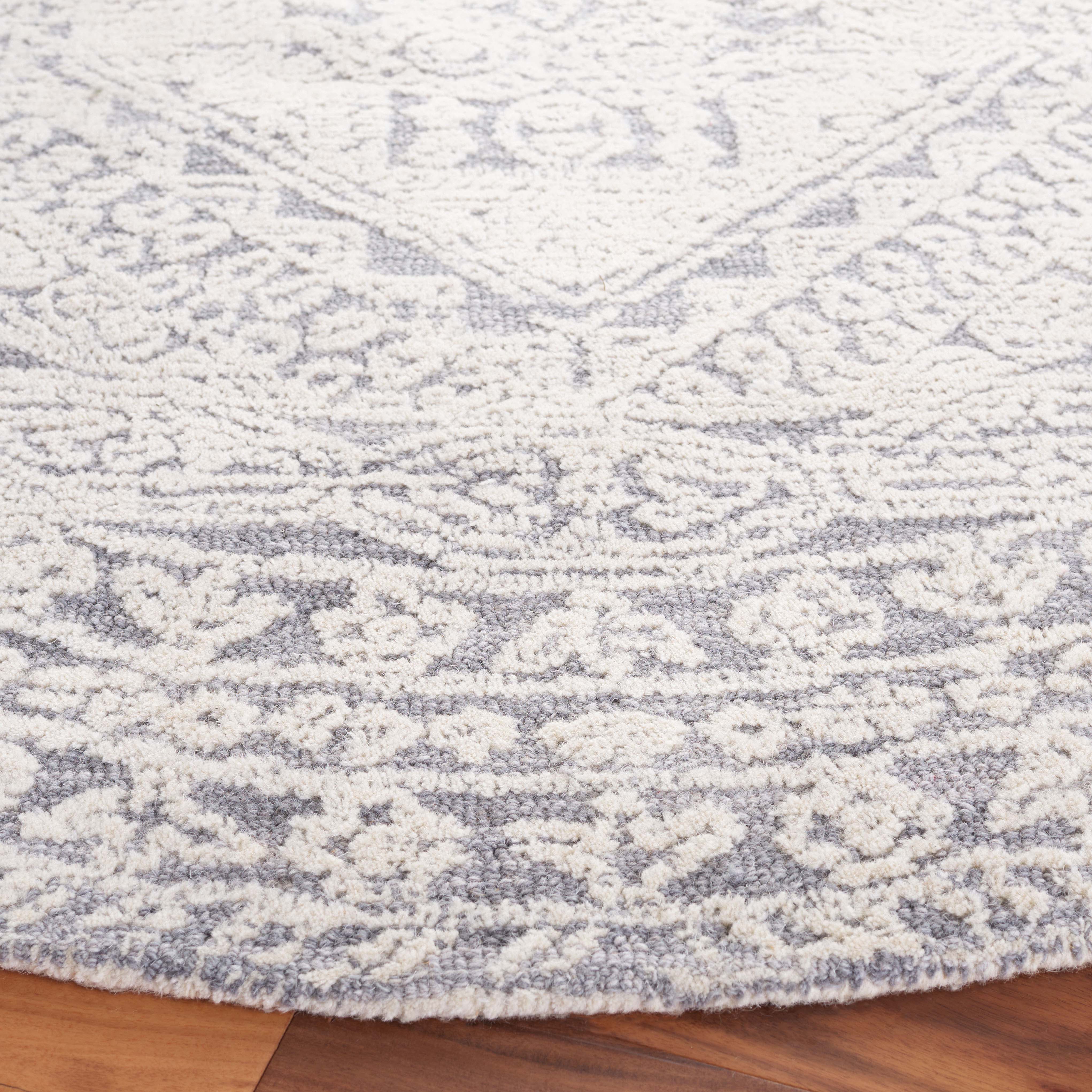 Safavieh Metro 184 Rug, MET184 - Grey / Ivory