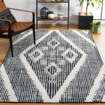 Safavieh Metro 185 Rug, MET185 - Black / Ivory