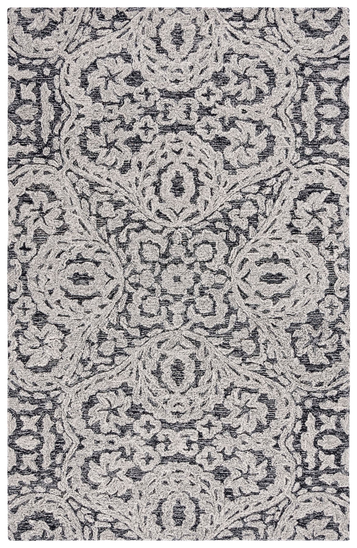 Safavieh Metro 477 Rug, MET477 - Black / Ivory