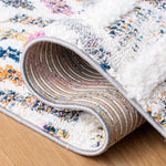 Safavieh Moroccan Fringe Shag 112 Rug, MFG112 - Ivory / Grey