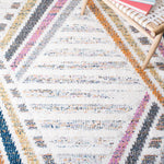 Safavieh Moroccan Fringe Shag 112 Rug, MFG112 - Ivory / Grey