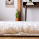 Safavieh Moroccan Fringe Shag 316 Rug, MFG316 - Ivory / Grey