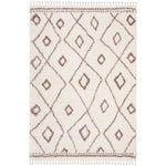 Safavieh Moroccan Fringe Shag 333 Rug, MFG333 - Ivory / Beige