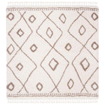 Safavieh Moroccan Fringe Shag 333 Rug, MFG333 - Ivory / Beige