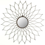 Safavieh Flower Mirror, MIR3000 - Rstc Powder Coated