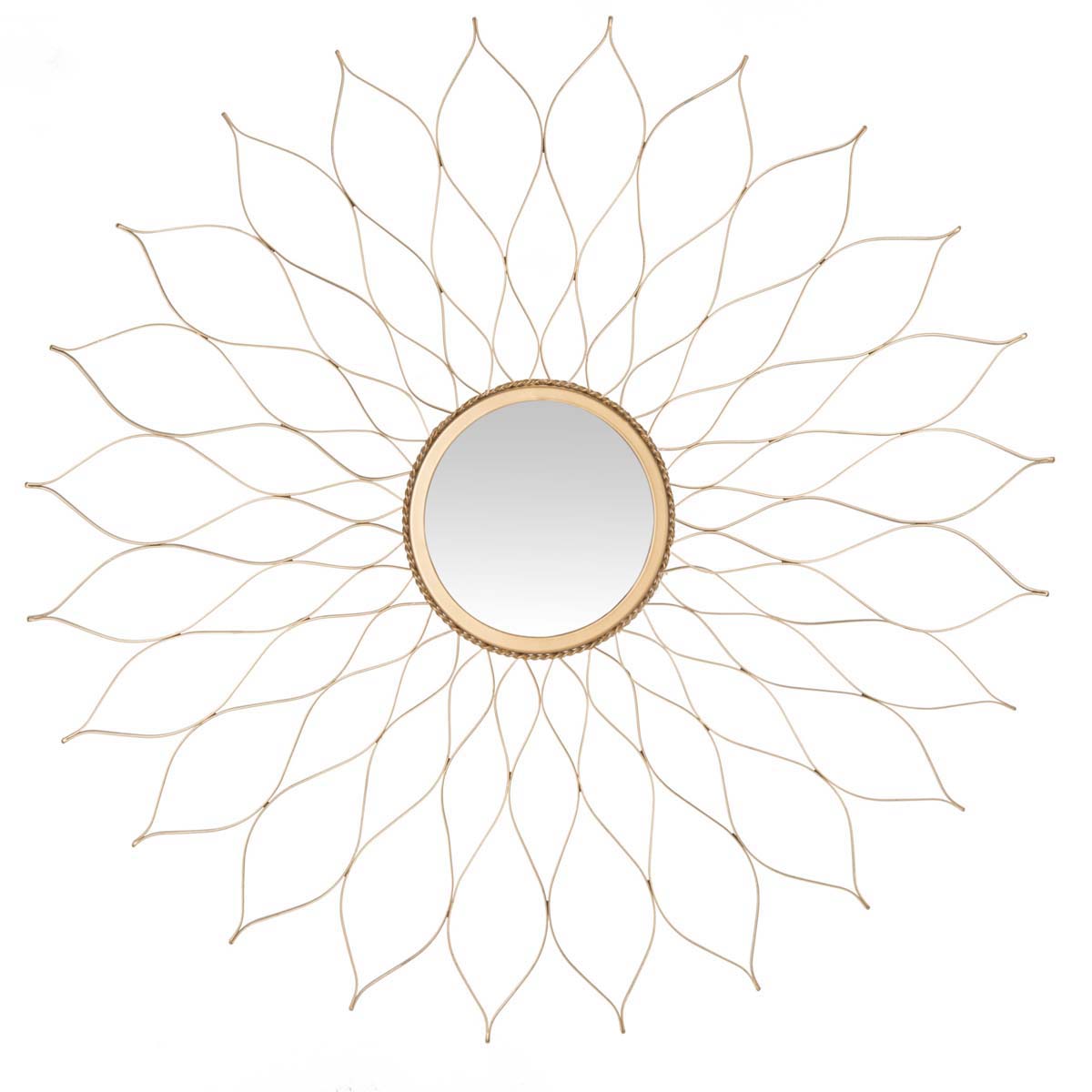 Safavieh Flower Mirror, MIR3000 - Gold