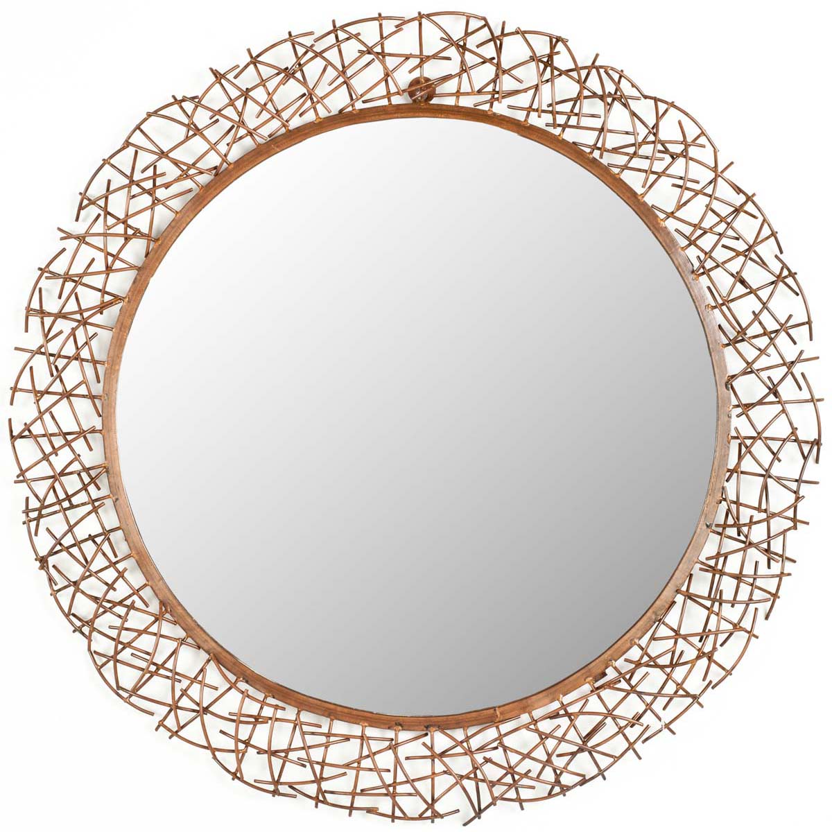 Safavieh Twig Mirror, MIR3004 - Burnt Copper