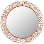 Safavieh Twig Mirror, MIR3004 - Burnt Copper