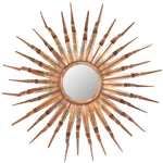 Safavieh Sun Mirror, MIR3006 - Burnt Copper