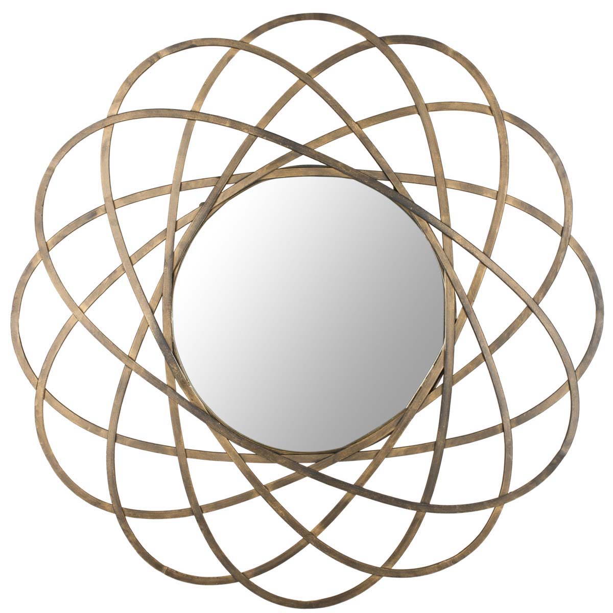 Safavieh Galaxy Wall Mirror , MIR4005 - Antique Gold