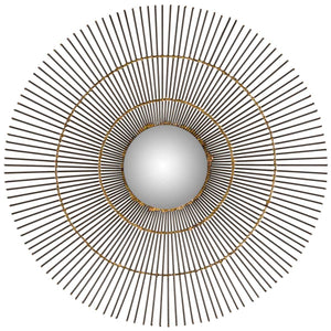 Safavieh Dark Greyit The Sun Mirror, MIR4021