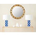 Safavieh Mariner Porthole Mirror, MIR4024 - Antique Gold