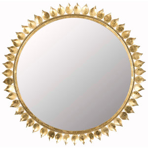 Safavieh Leaf Crown Sunburst Mirror, MIR4025