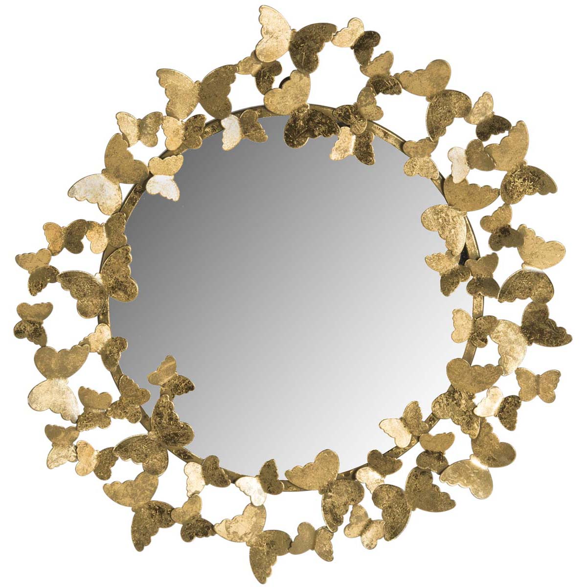Safavieh Ruthie Butterfly Mirror, MIR4083 - Gold