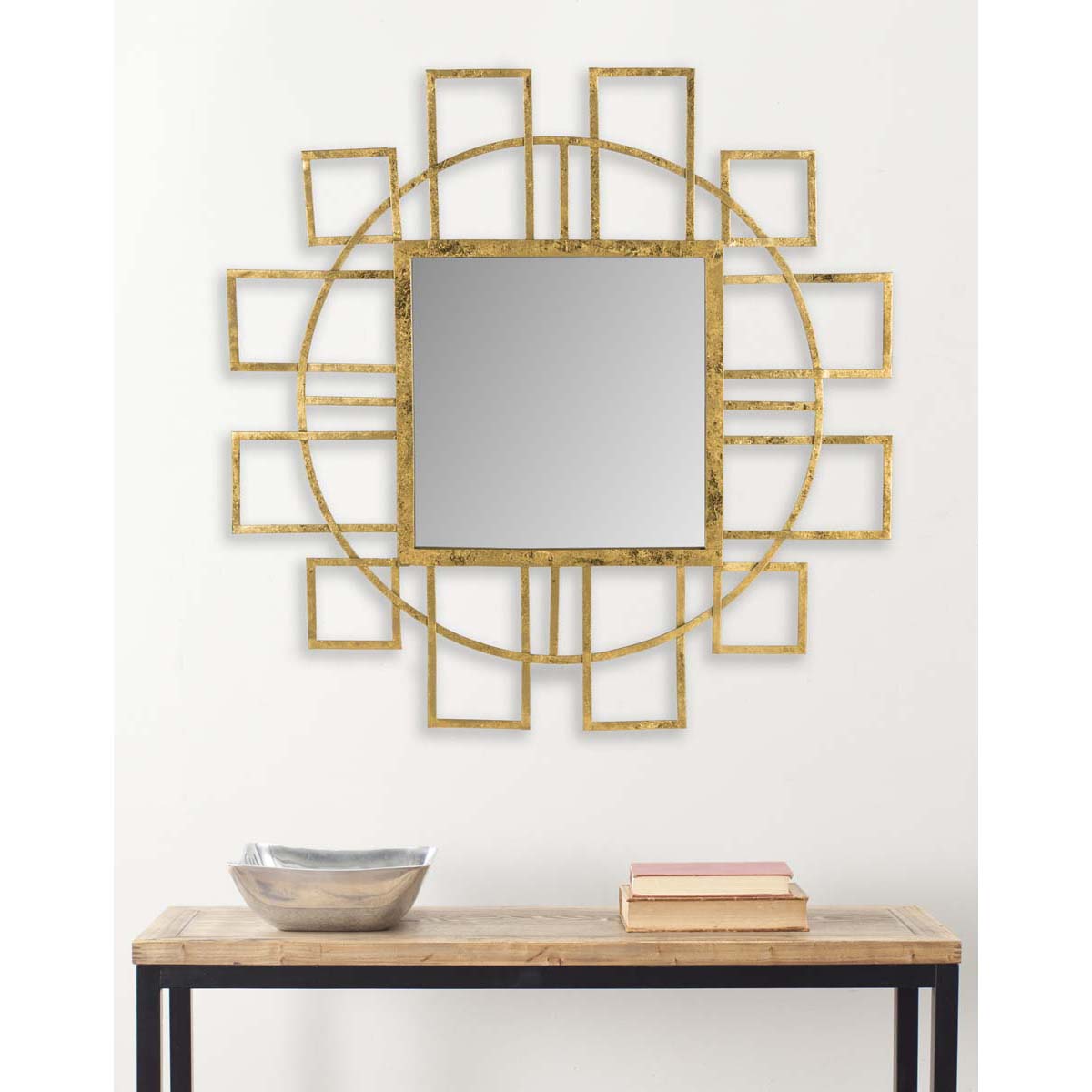 Safavieh Matrix Mirror, MIR4084 - Gold
