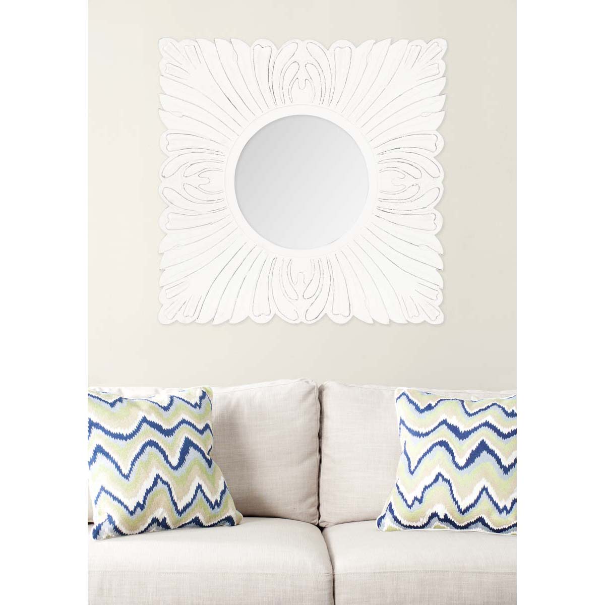 Safavieh Acanthus Mirror , MIR5001 - White