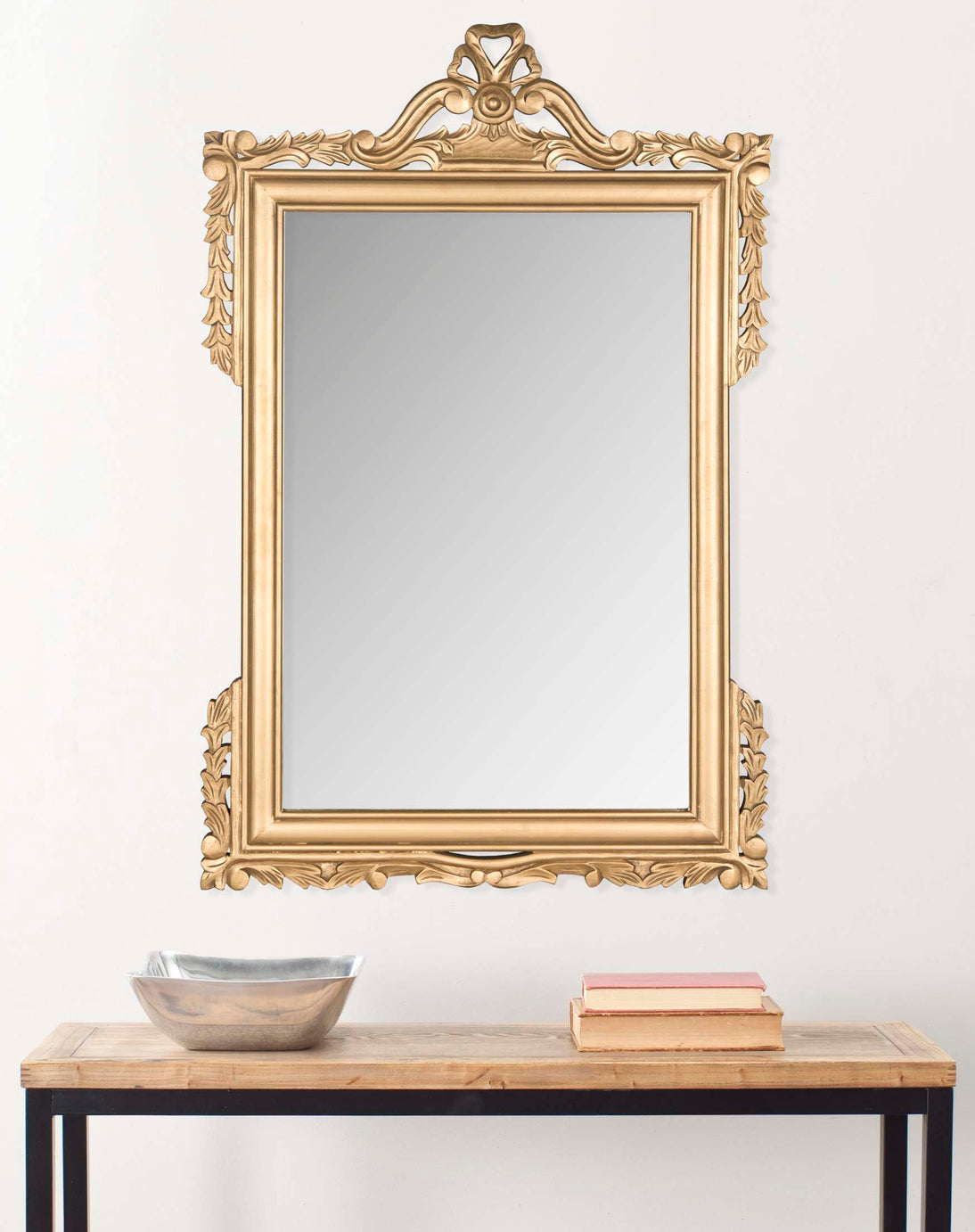 Safavieh Pedimint Mirror , MIR5004 - Gold