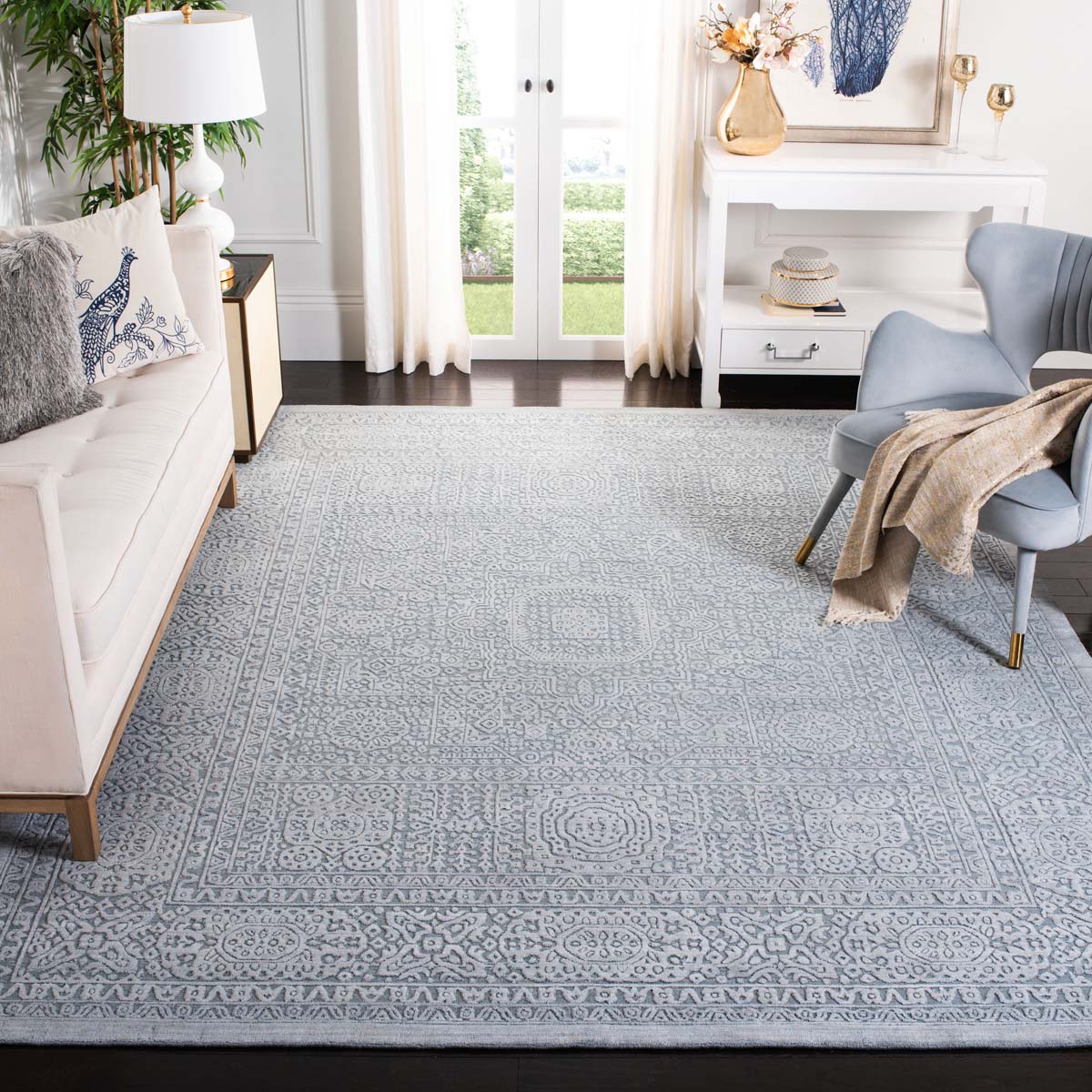 Safavieh Mirage 502 Rug, MIR502 - Sea / Blue