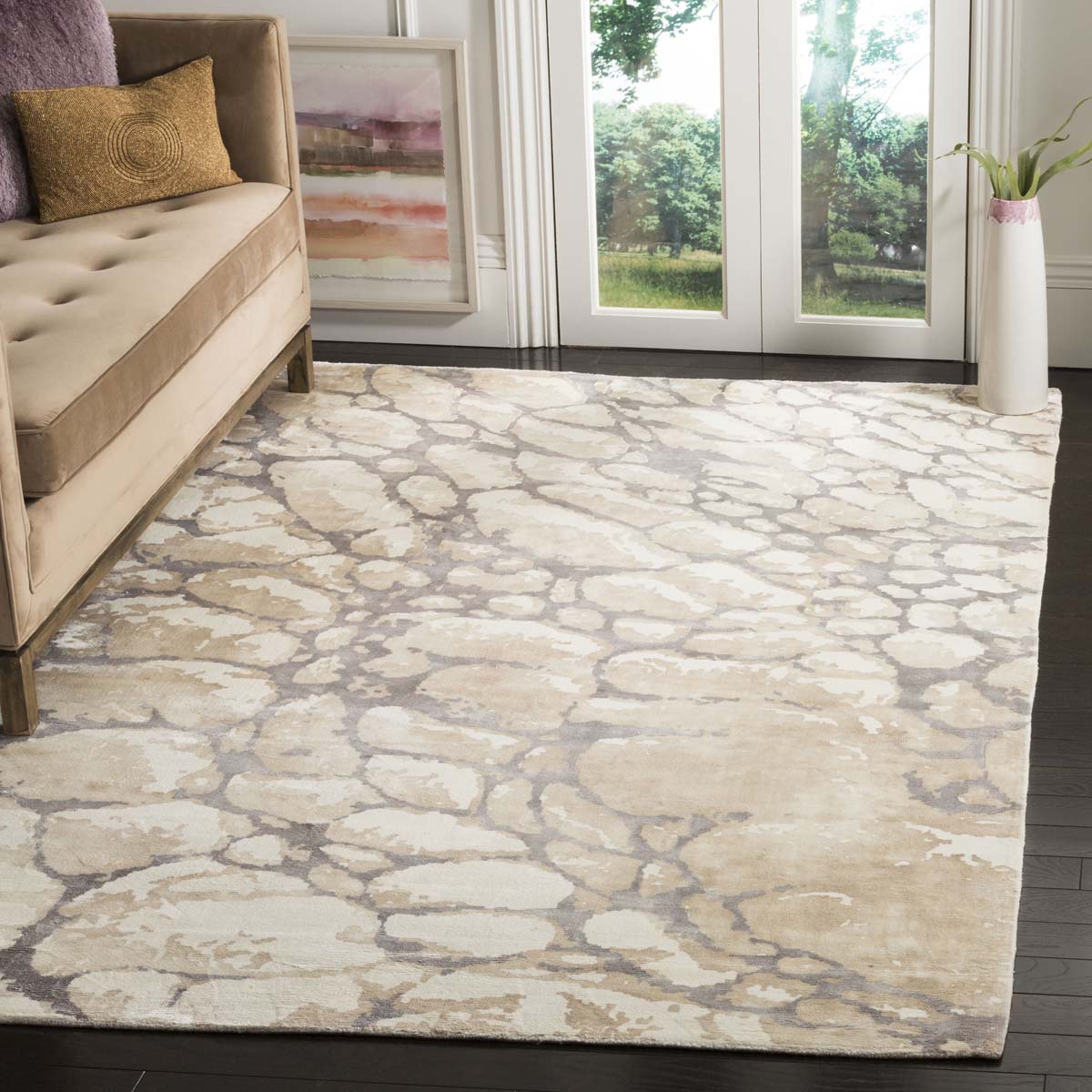 Safavieh Mirage 722 Rug, MIR722 - Grey / Ivory