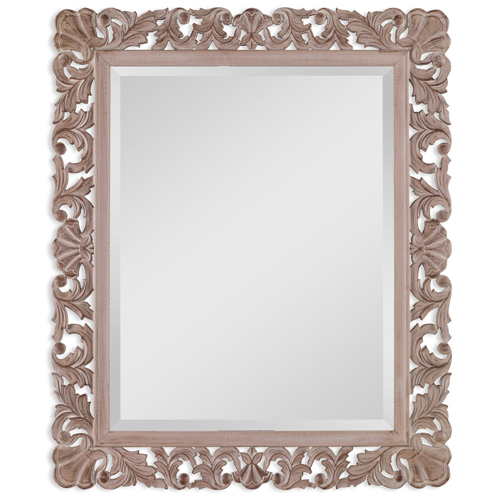 Decor Market Ornate Frame Mirror - Natural