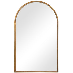 Decor Market Arch Mirror - Antiqued Gold Leaf
