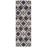 Safavieh Micro-Loop 154 Rug, MLP154 - Charcoal / Ivory