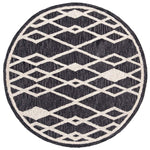 Safavieh Micro-Loop 157 Rug, MLP157 - Charcoal / Ivory