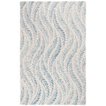 Safavieh Micro-Loop 170 Rug, MLP170 - Ivory / Blue
