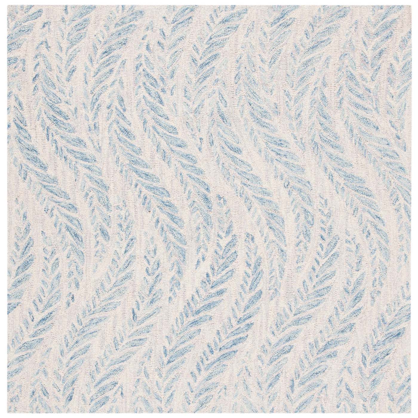Safavieh Micro-Loop 170 Rug, MLP170 - Ivory / Blue